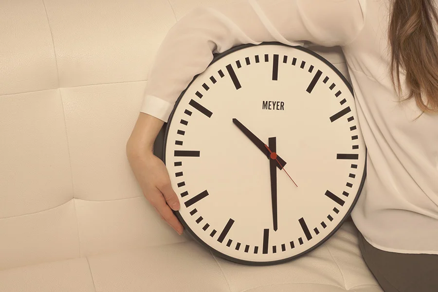 Modern Black Clock